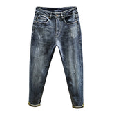 Jean slim stretch grande taille pour homme